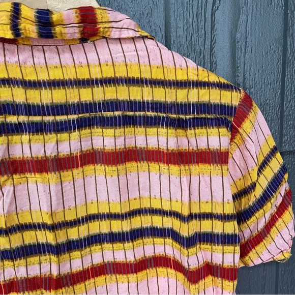 Urban Outfitters Austin Printed Button-Down Shirt - Picture 9 of 9